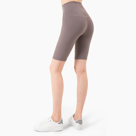 Short Deportivo Cintura Alta Efecto Melocotón para Mujer - Image 2