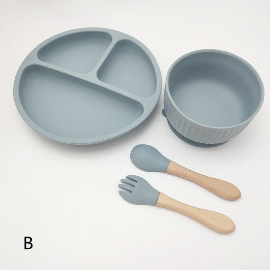 Plato Infantil con Ventosa Antideslizante para Aprender a Comer - Image 2