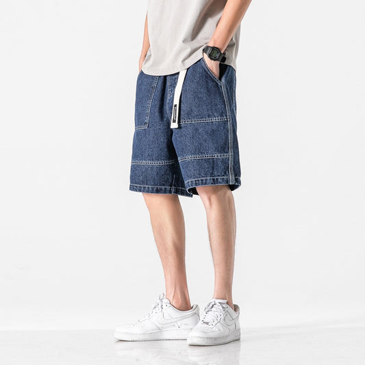 Pantalones Holgados Desgastados para Hombre - Estilo Urbano Cómodo - Image 2