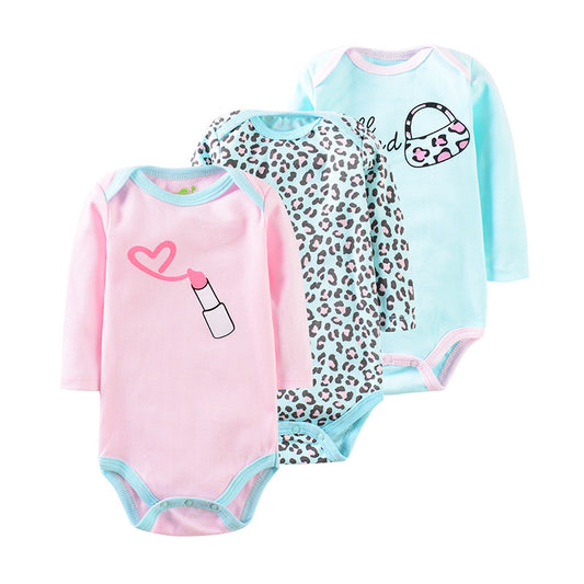 Conjunto de Tres Piezas para Bebé Primavera y Verano - Image 2