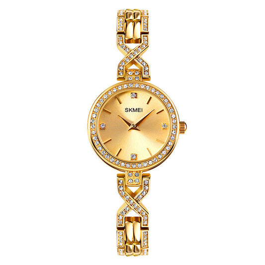 Reloj Pulsera Cuarzo para Mujer con Broche de Joyería Redondo - Image 2