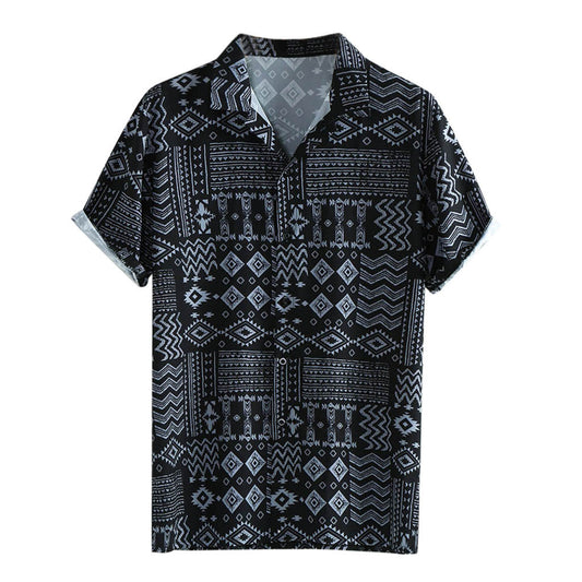 Camisa Hawaiana Estampada para Hombre - Casual y Fresca para Verano - Image 2