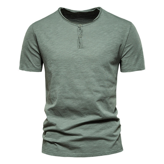 Camiseta Casual Slim Fit de Algodón para Hombre - Image 2