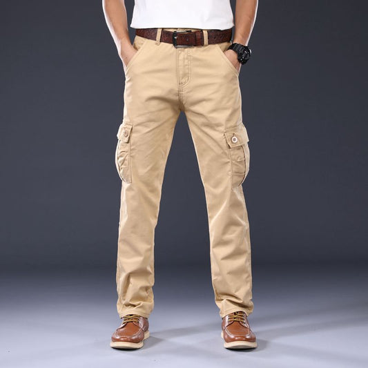 Overol de 6 Bolsillos Casual Japonés para Hombre - Tendencia Urbana - Image 2