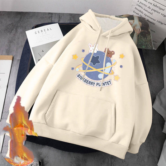 Sudadera Suelta Estilo Coreano de Manga Larga para Estudiantes - Image 2
