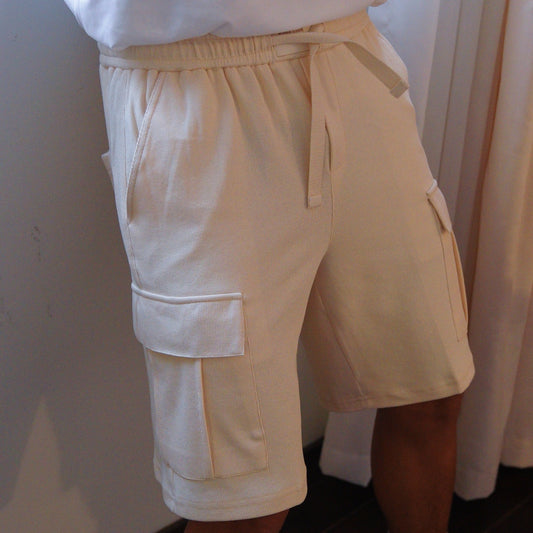 Shorts Deportivos Hombre Algodón Puro Largo Suelto Casual Verano - Image 2