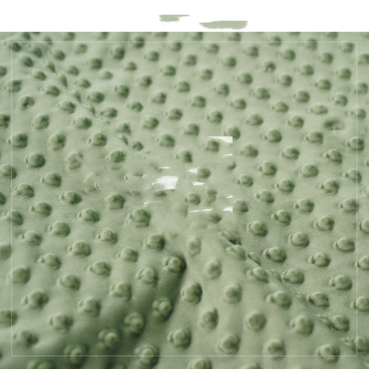 Mochila Flannel Verde Claro con Lunares 3D - Image 2