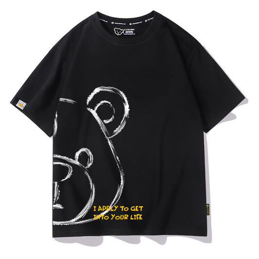 Playera Pareja Tendencia Instagram Manga Corta - Diseño Viral - Image 2