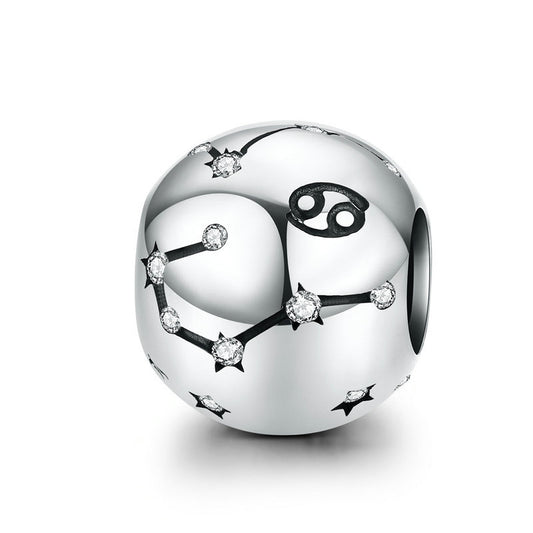 Pulsera DIY con Cuentas de Plata Esterlina de los Doce Signos del Zodiaco - Image 2