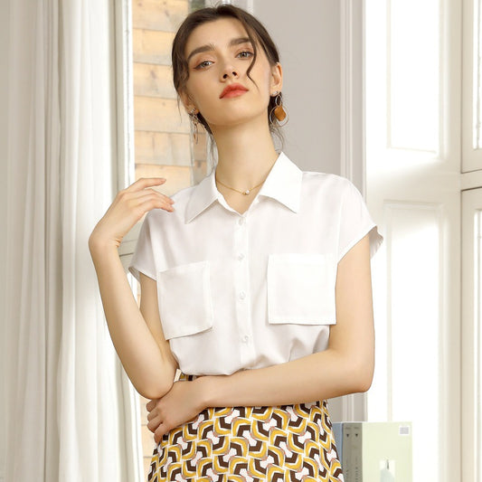 Blusa Suelta Elegante sin Mangas para Mujer - Image 2