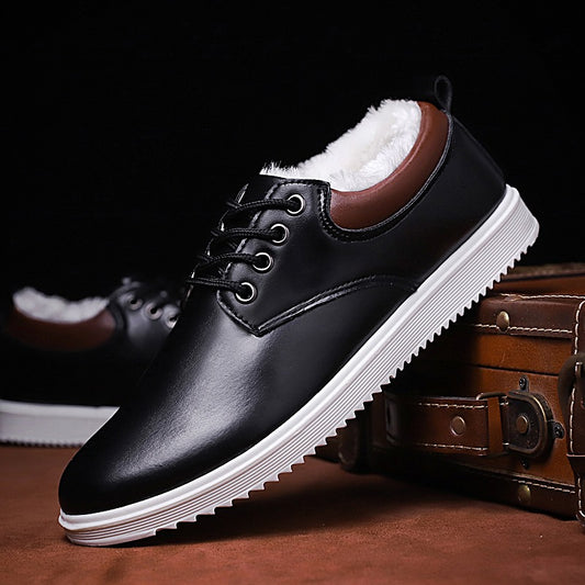 Zapatos de Cuero para Hombre Estilo Coreano Versátil - Image 2