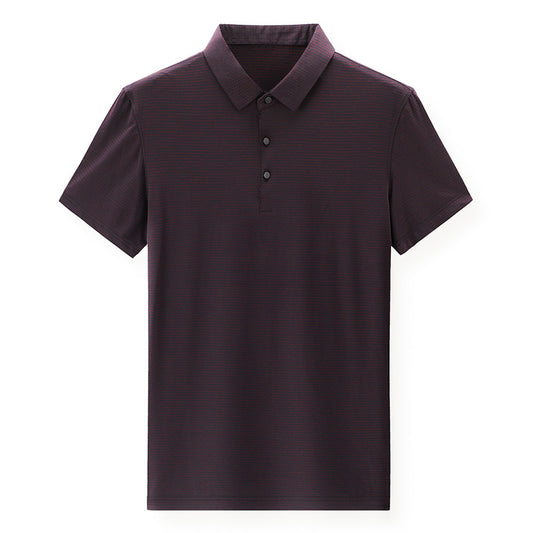 Polo Deportivo de Rayas Chu - Comodidad y Estilo para Golf - Image 2