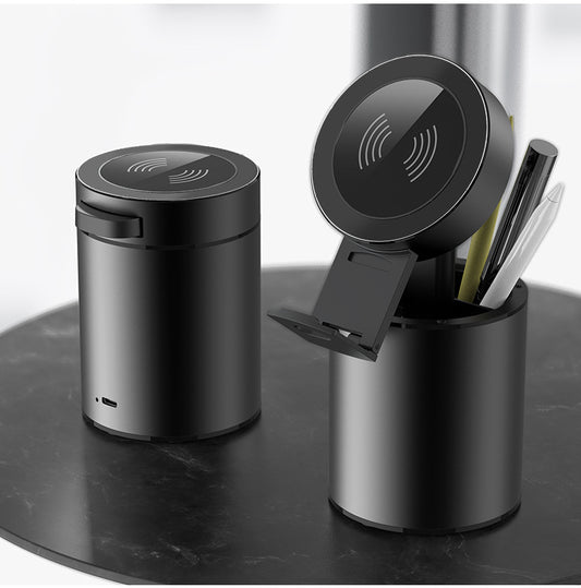 Soporte para Bolígrafos con Carga Inalámbrica 15W en Aluminio - Image 2