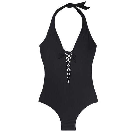 Traje de Baño Enterizo Plus Size con Tirantes Ajustables - Diseño Elegante y Favorecededor - Image 2