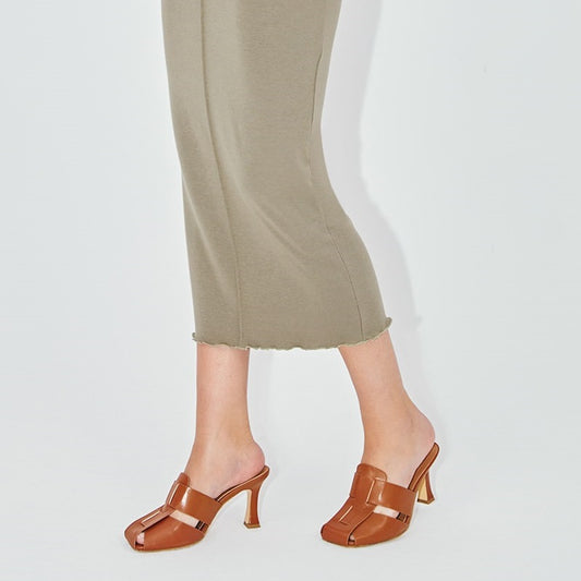Sandalias Tejidas con Tacón Medio para Mujer - Cómodas y Elegantes - Image 2