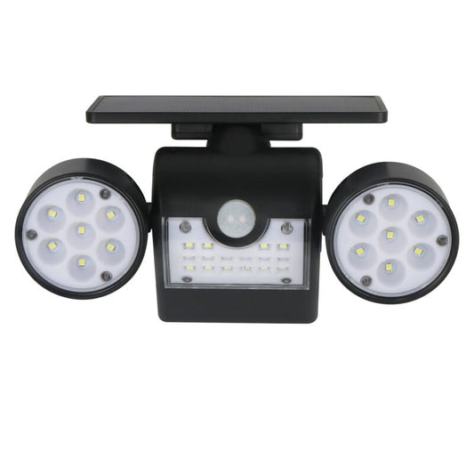 Foco Solar Giratorio Doble con 30 LED para Jardín - Image 2