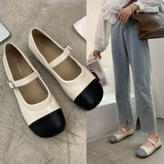 Zapatos Elegantes con Hebilla de Tacón Suave - Image 2