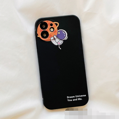 Funda Astronauta Planeta Lindo para iPhone 11, 12, ProMax, XS, XR, 8 Plus - Image 2