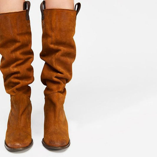 Botas Retro con Tacón Ancho - Image 2