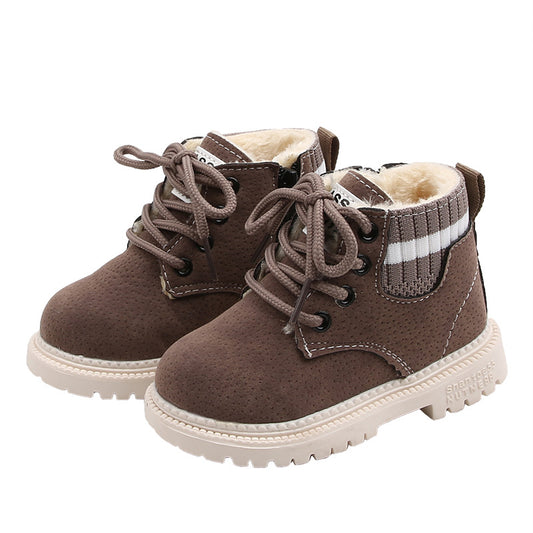 Botines de Algodón Cálido con Cierre Lateral para Bebé - Image 2