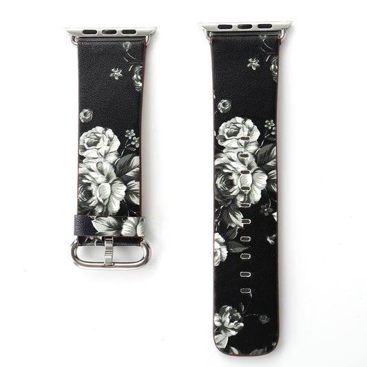 Correa de Cuero con Estampado Floral Chinoiserie - Image 2