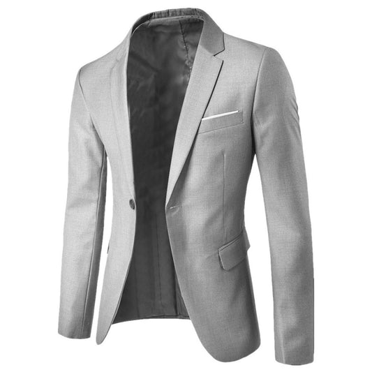 Traje Casual Slim Fit Otoño - Blazer Juvenil Elegante Hombre - Image 2