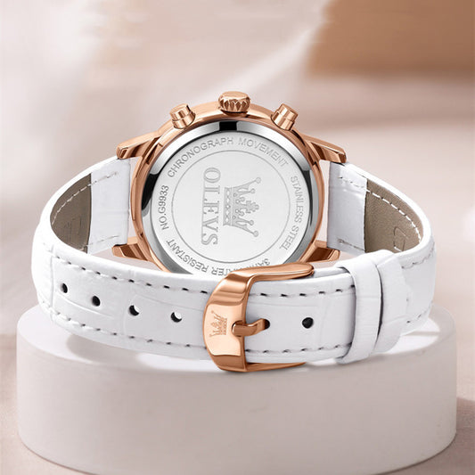 Reloj Cuarzo para Mujer con Diamantes y Funciones Cronómetro - Image 2