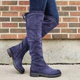 Botas de Cuero Impermeables para Mujer - Tacón Bajo Elegante - Image 2