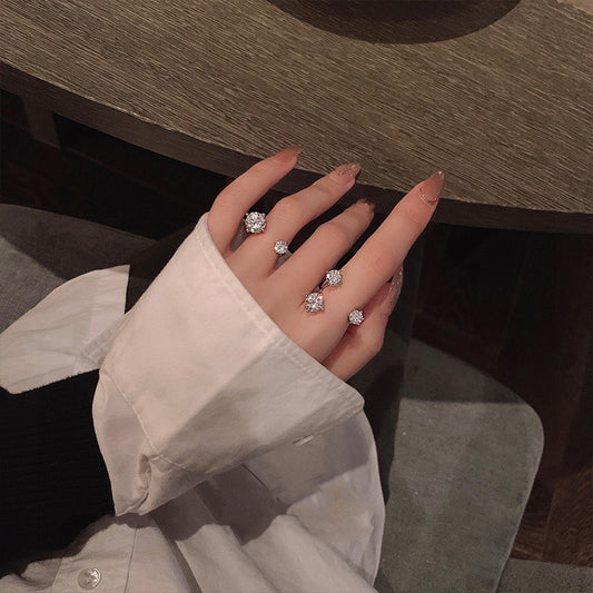 Anillo de Mariposa con Circonita Romántico - Image 2