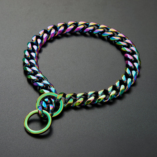 Cadena para Perro Chapada en Acero Inoxidable - Image 2
