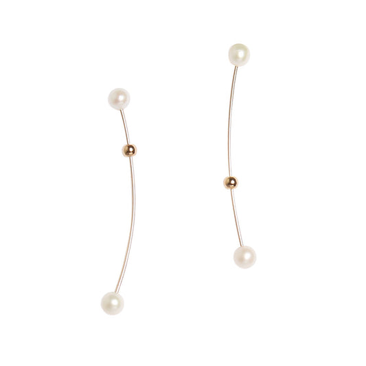 Aretes Asimétricos Hada Viento Frío - Image 2