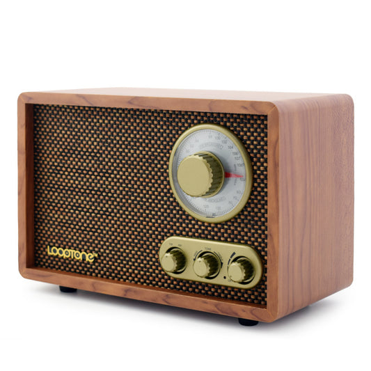 Radio Bluetooth Retro de Madera con Diseño Vintage - Image 2