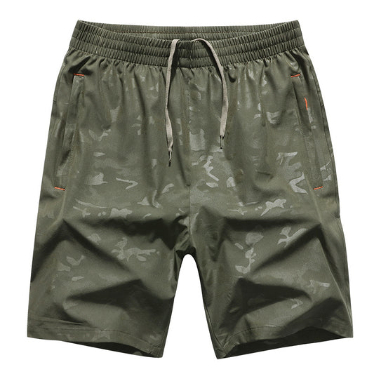 Pantalones Casuales Talla Grande Camuflaje de Secado Rápido para Verano - Image 2
