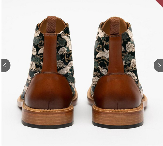 Botas Martin de Caña Baja con Cordones Frontales para Hombre - Image 2