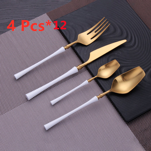 Juego de 4 Cucharas de Acero Inoxidable Premium - Image 2