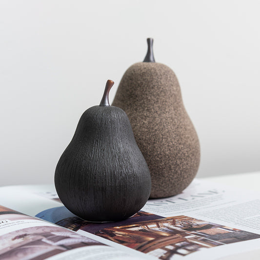 Pera Decorativa de Cerámica - Adorno Elegante para tu Mesa - Image 2