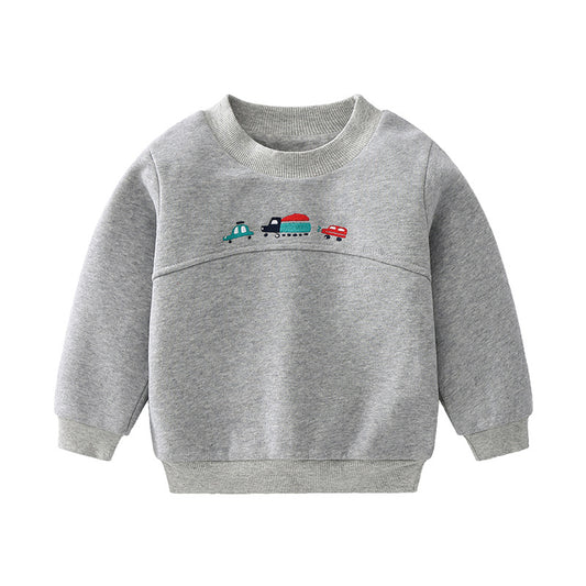Suéter Infantil con Diseño de Auto Caricatura - Image 2