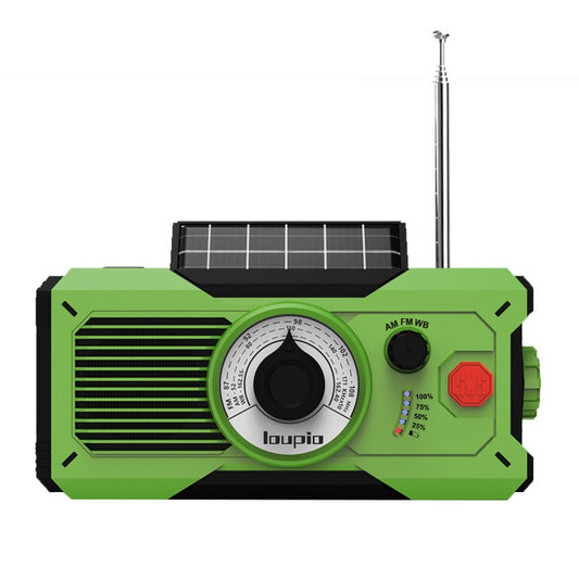 Radio de Emergencia Multifuncional con Linterna y Luz de Lectura - Image 2