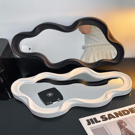 Espejo de Maquillaje Forma Nube para Dormitorio Estudiantil - Image 2