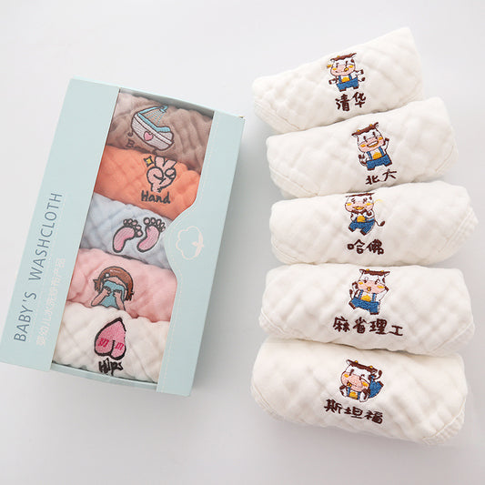 Babero de Toalla Bordado para Bebé con Diseño Personalizado - Image 2