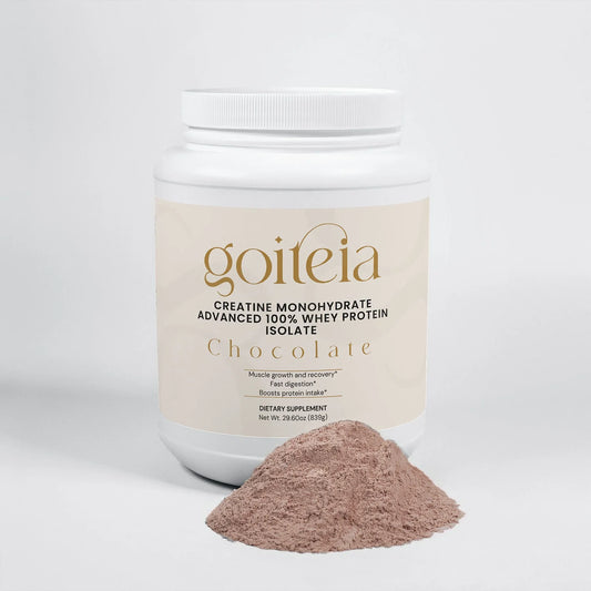 Goiteia Advanced 100% Whey Protein Isolate (Chocolate) 29.60 oz./839 g - Tekeno