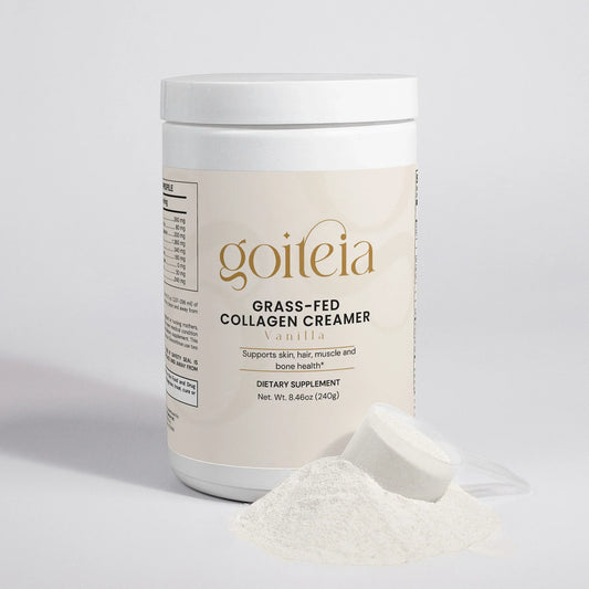 Goiteia Grass-Fed Collagen Creamer (Vanilla) 8.46 Oz (240g) - Tekeno
