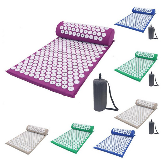 Tapete de Acupresión y Yoga con Almohada Integrada - Image 2