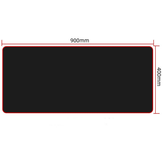 Tapete de Escritorio Extra Large Negro - Mousepad y Teclado Profesional - Image 2