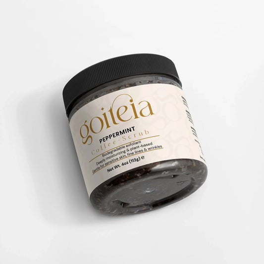 Goiteia Peppermint Coffee Scrub 4 oz (113g) - Tekeno