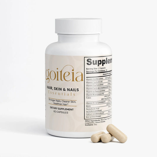 Goiteia Hair, Skin and Nails Essentials 60 caps - Tekeno