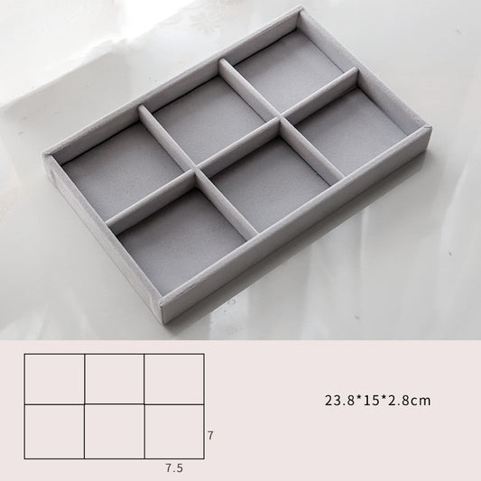 Organizador de Joyas Grande en Franela con Compartimentos para Accesorios - Image 2