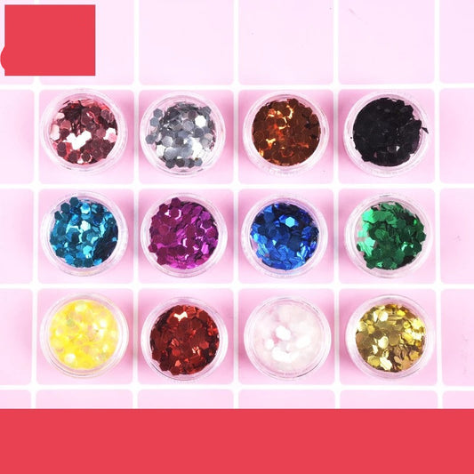 Set de Purpurina DIY 12 Colores Brillantes - Image 2