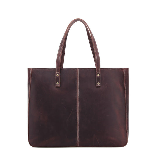 Bolso de Cuero Genuino con Gran Capacidad para Mujer - Image 2