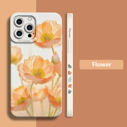 Estuche Protector Completo para Pintura al Óleo Acrílica con Diseño Peonía - Image 2